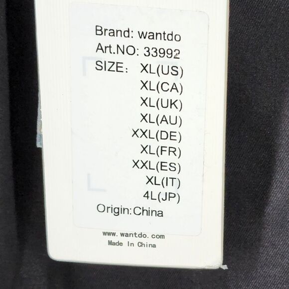 Wantdo Women's Shoulder Epaulets Belted Trench Coat - XL - Picture 7 of 7